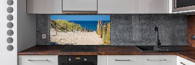 Cooker splashback Coastal dunes