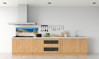 Cooker splashback Coastal dunes