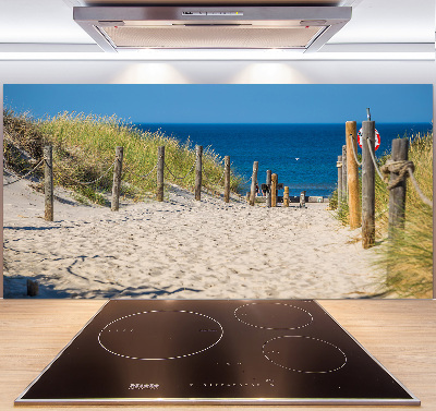 Cooker splashback Coastal dunes