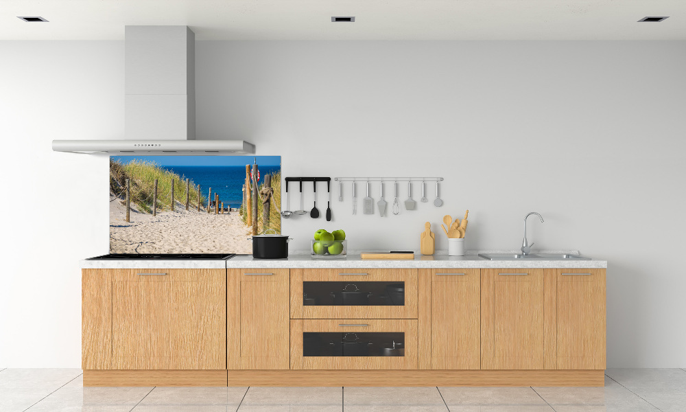 Cooker splashback Coastal dunes