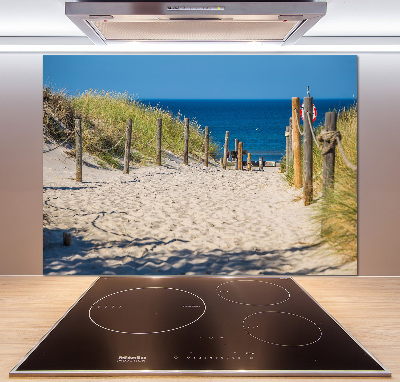 Cooker splashback Coastal dunes