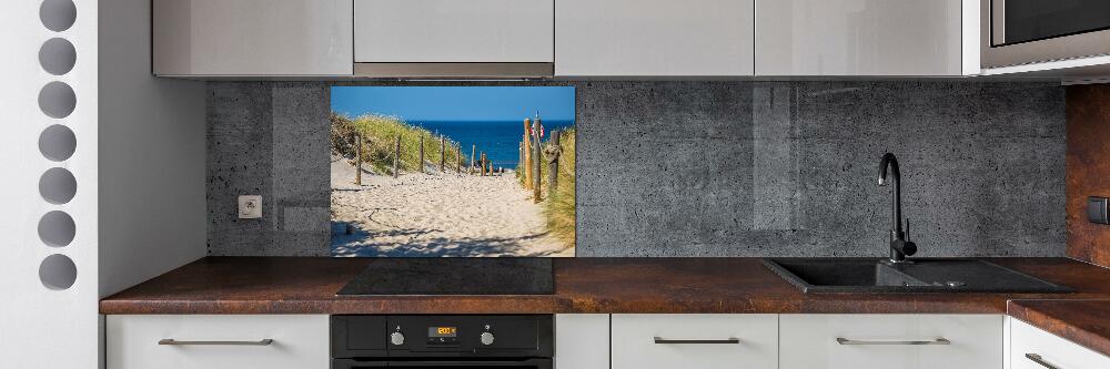 Cooker splashback Coastal dunes