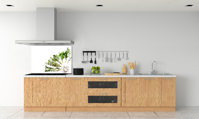 Cooker splashback Herbs