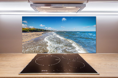 Cooker splashback Baltic Sea