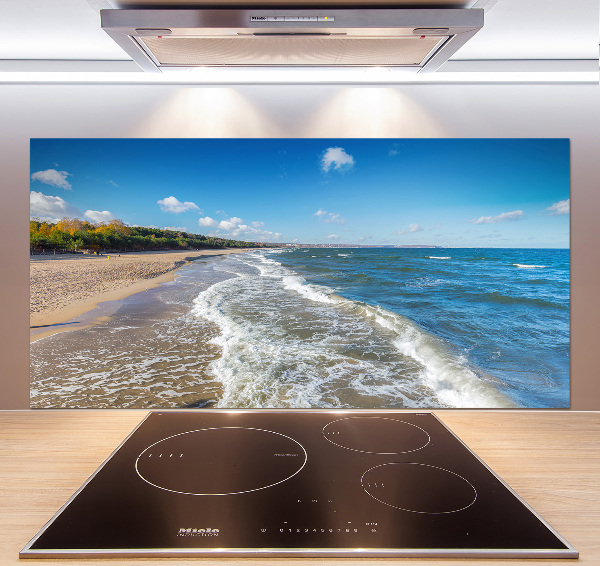 Cooker splashback Baltic Sea