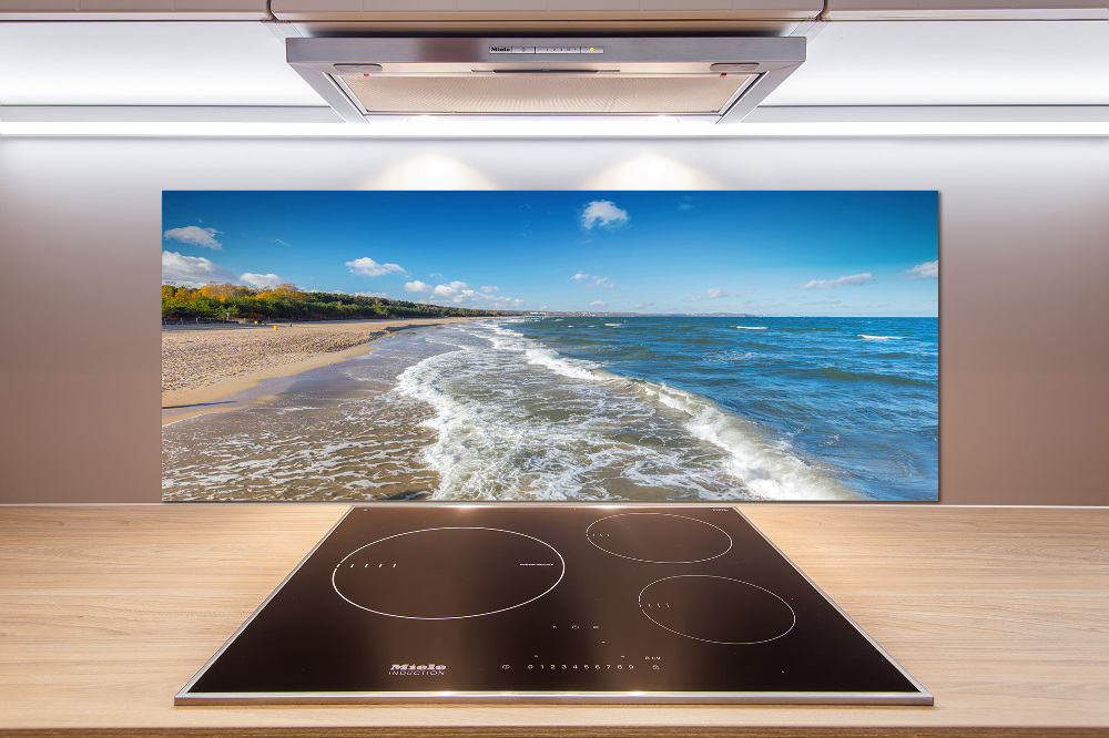 Cooker splashback Baltic Sea