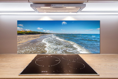 Cooker splashback Baltic Sea