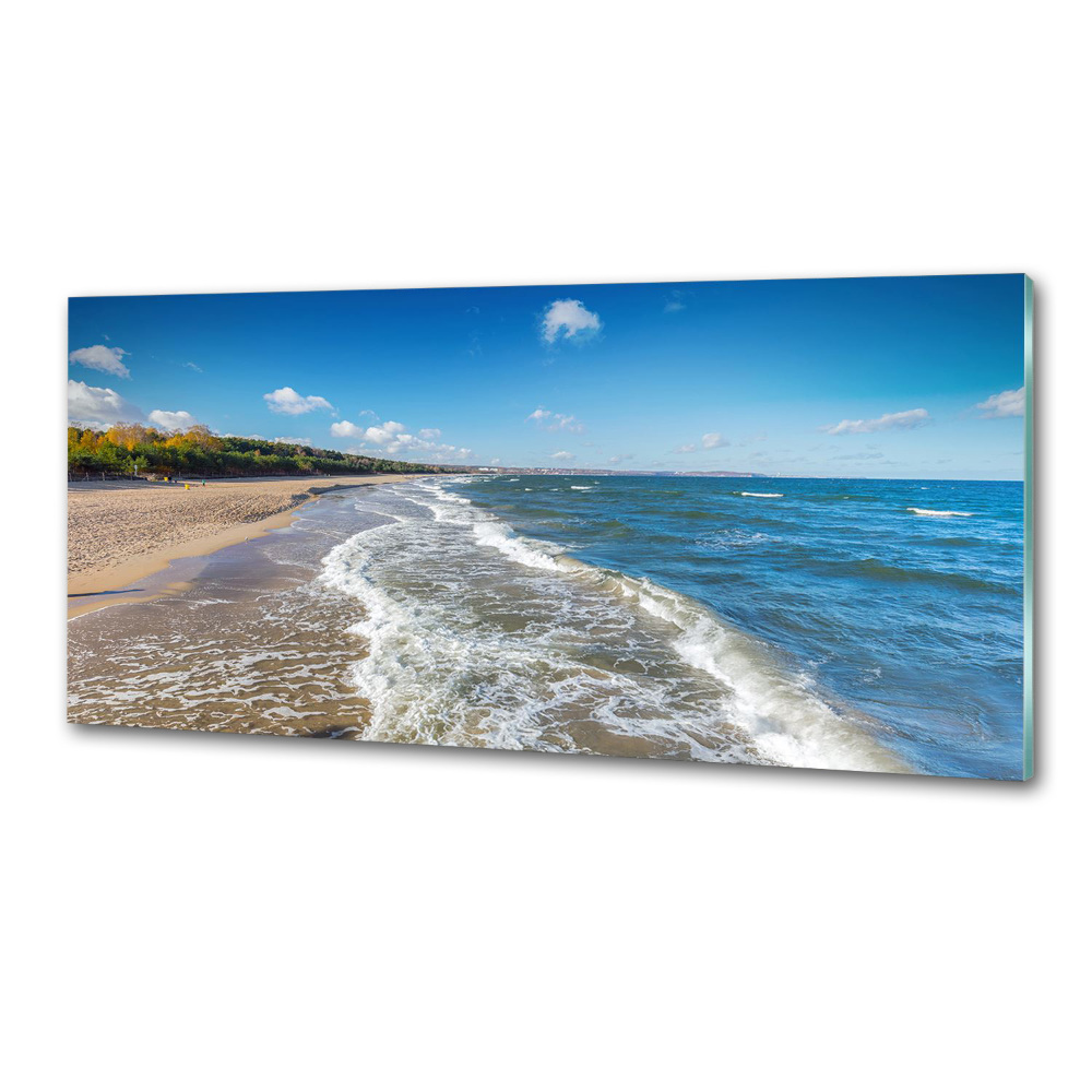 Cooker splashback Baltic Sea