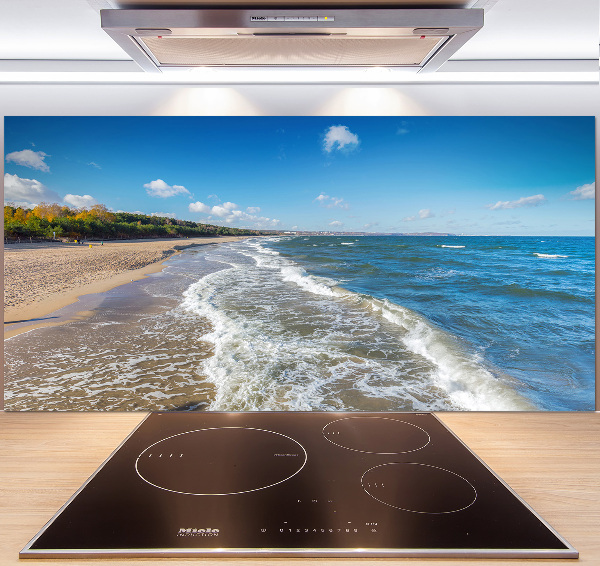 Cooker splashback Baltic Sea