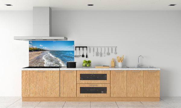 Cooker splashback Baltic Sea