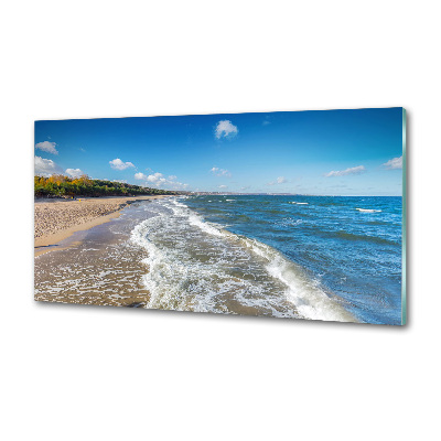 Cooker splashback Baltic Sea