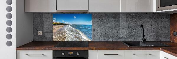 Cooker splashback Baltic Sea