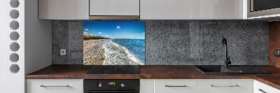 Cooker splashback Baltic Sea