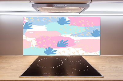 Kitchen splashback Colorful pattern