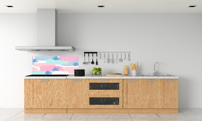 Kitchen splashback Colorful pattern