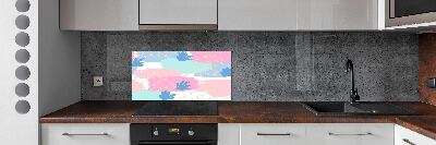 Kitchen splashback Colorful pattern