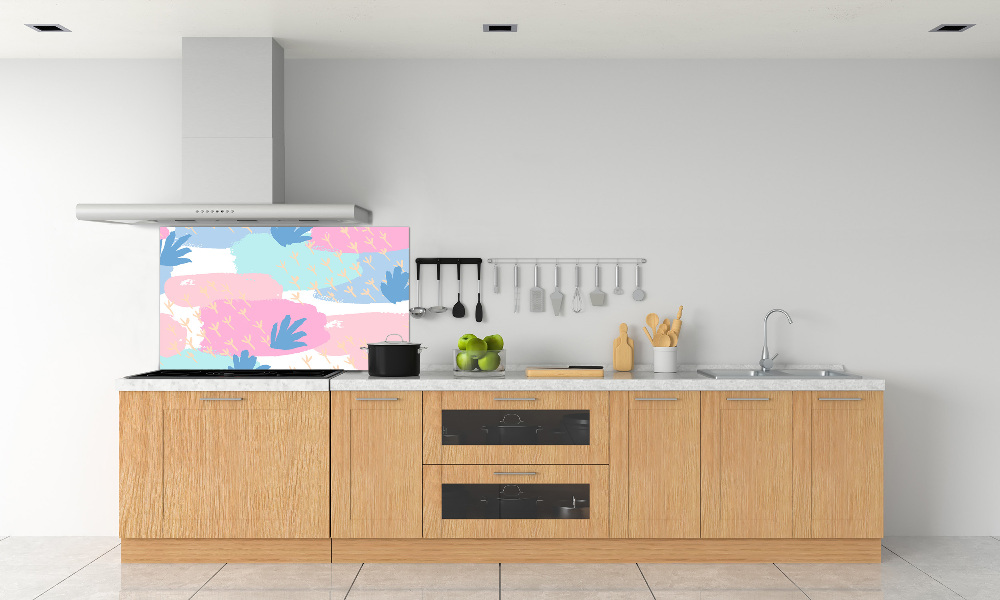 Kitchen splashback Colorful pattern