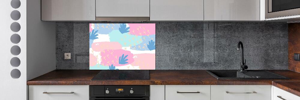 Kitchen splashback Colorful pattern