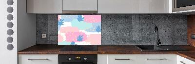 Kitchen splashback Colorful pattern