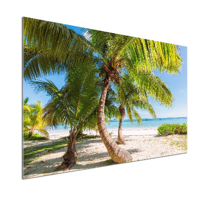 Cooker splashback Tropical beach