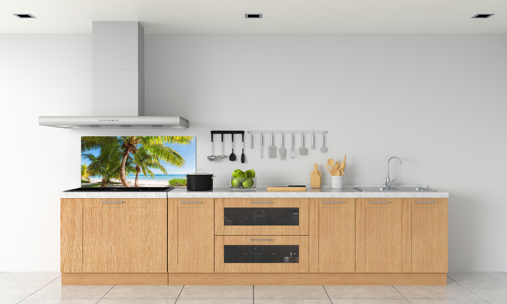 Cooker splashback Tropical beach