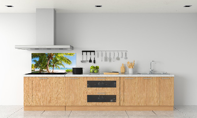 Cooker splashback Tropical beach