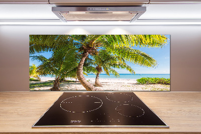 Cooker splashback Tropical beach