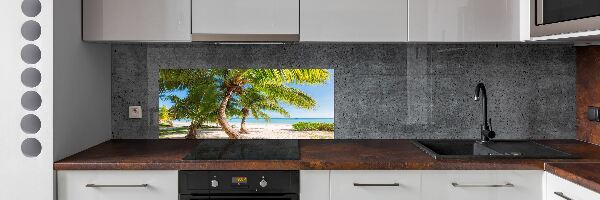 Cooker splashback Tropical beach