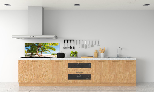 Cooker splashback Tropical beach