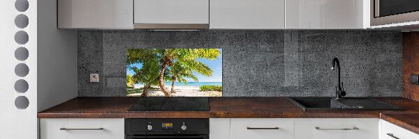 Cooker splashback Tropical beach