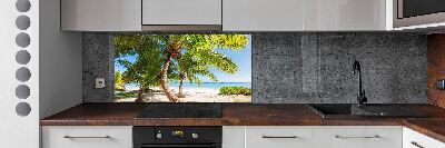 Cooker splashback Tropical beach