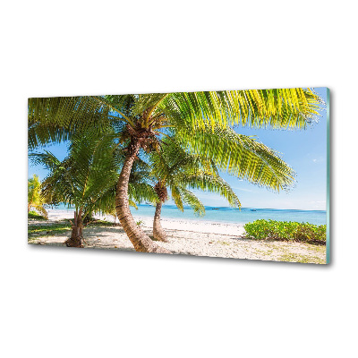 Cooker splashback Tropical beach