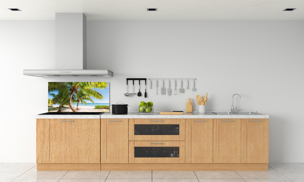 Cooker splashback Tropical beach