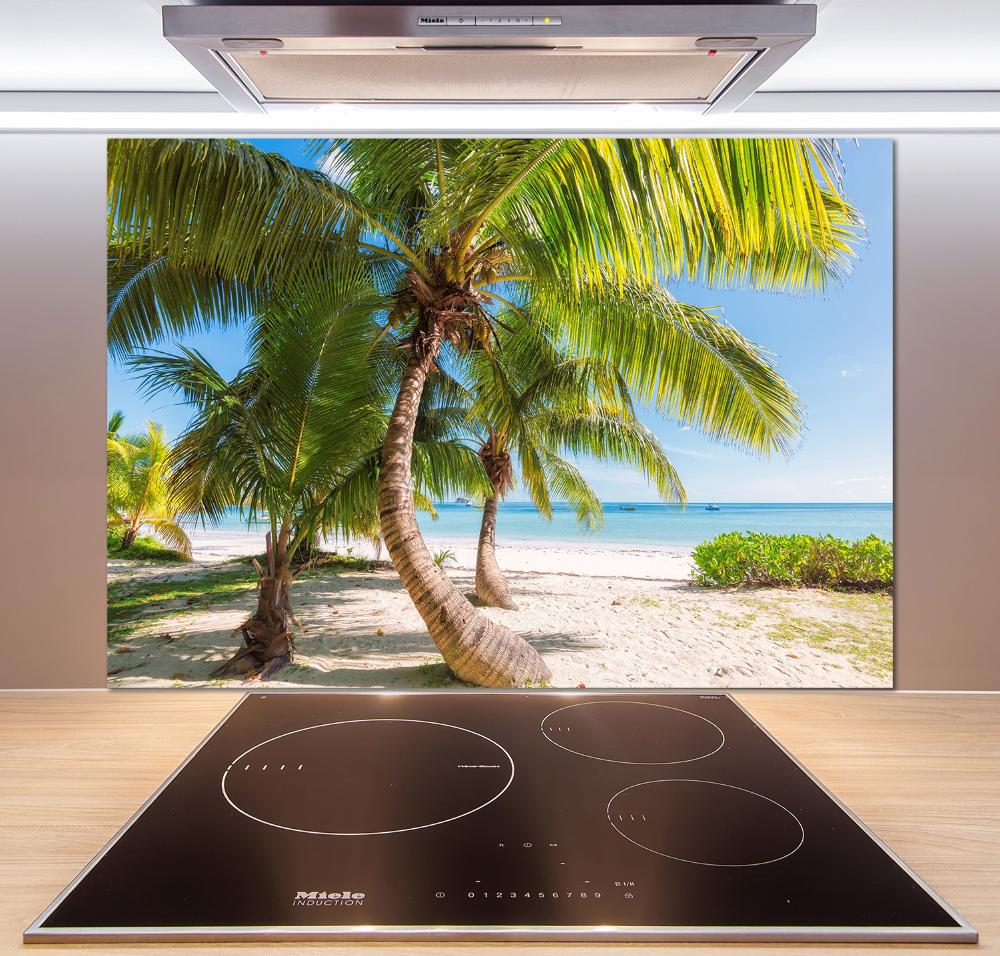 Cooker splashback Tropical beach