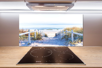 Cooker splashback Coastal dunes