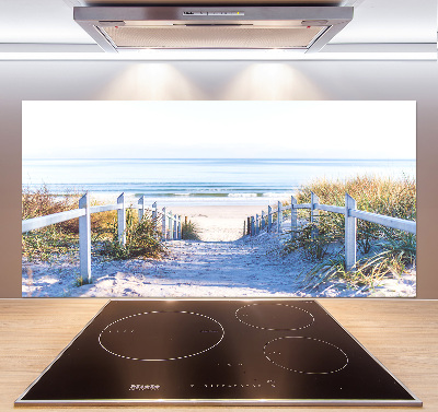 Cooker splashback Coastal dunes