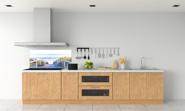 Cooker splashback Coastal dunes