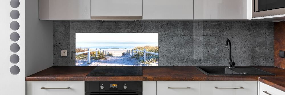 Cooker splashback Coastal dunes