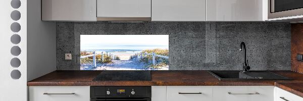 Cooker splashback Coastal dunes