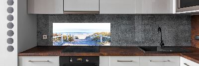 Cooker splashback Coastal dunes