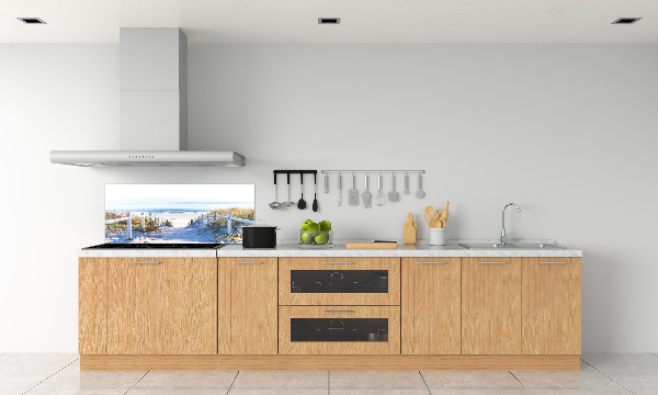 Cooker splashback Coastal dunes