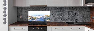 Cooker splashback Coastal dunes