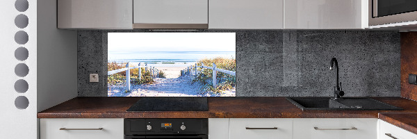 Cooker splashback Coastal dunes