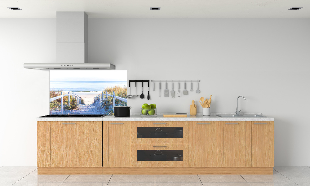 Cooker splashback Coastal dunes