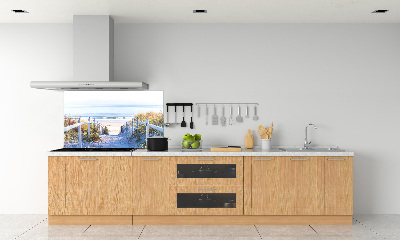 Cooker splashback Coastal dunes