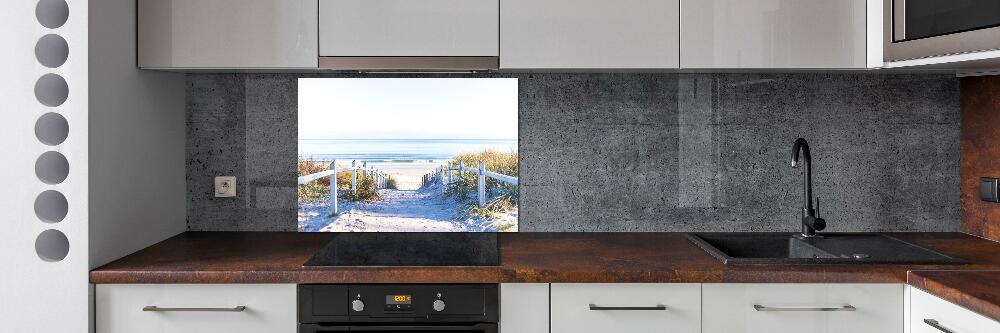 Cooker splashback Coastal dunes