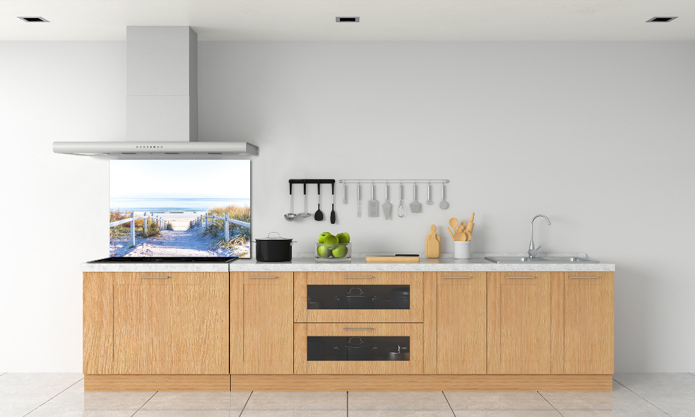 Cooker splashback Coastal dunes