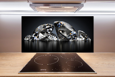 Hob splashback Diamonds