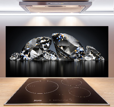 Hob splashback Diamonds