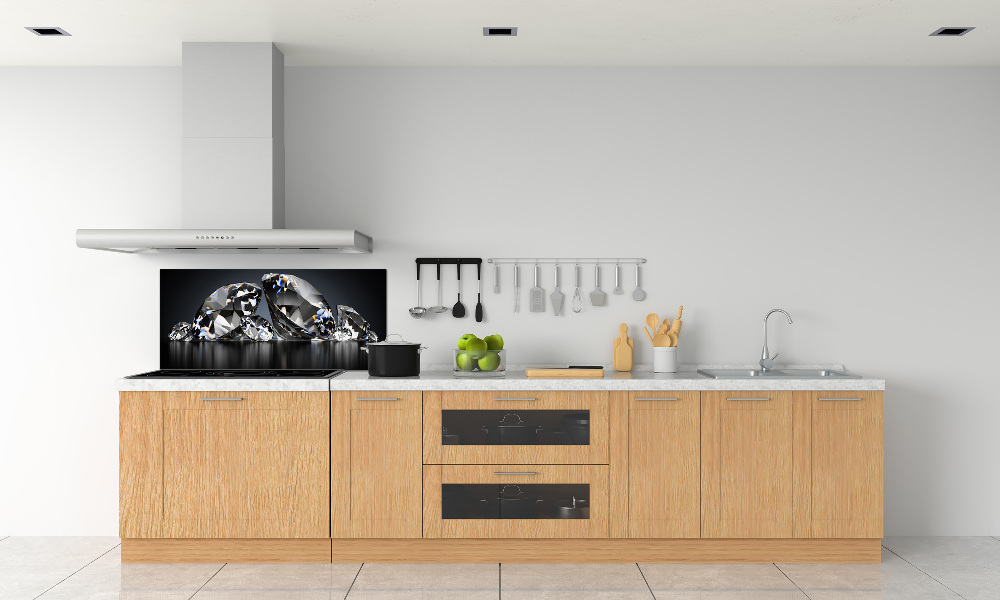 Hob splashback Diamonds